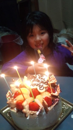 りおちゃんお誕生日おめでとうございます♪ りおちゃんお誕生日おめでとうございます♪